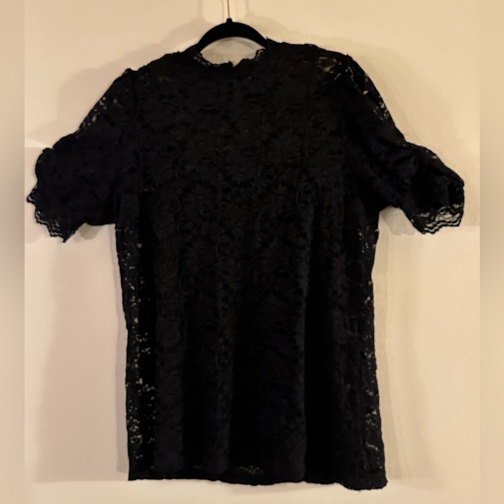 Elegant Black Lace top